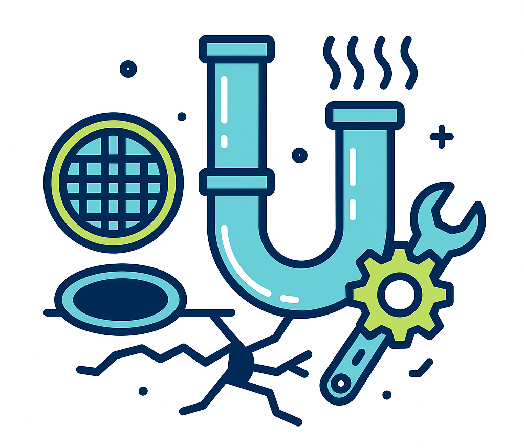 Sewer Repair Illustration (Home Page)
