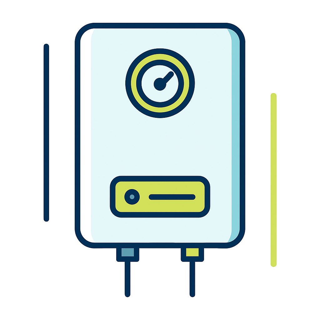 Water Heater Illustration (Home Page)