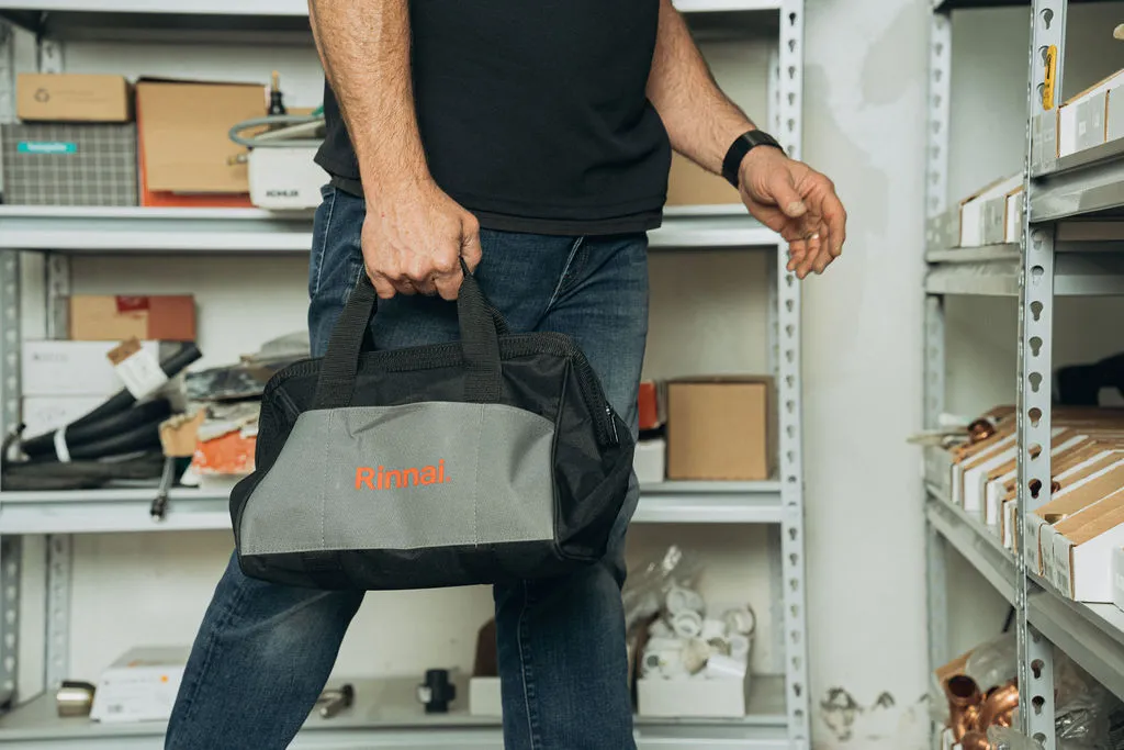 Wiseway technician getting ready for a backflow testing call