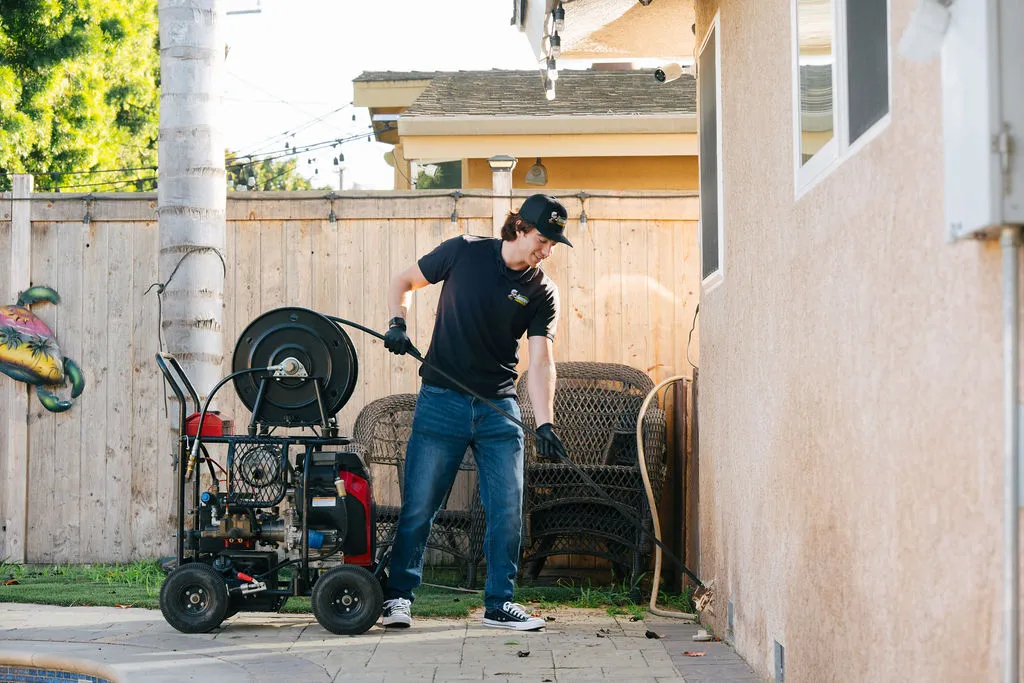 main line sewer cleaning