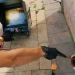 Detecting clogged drain with camera