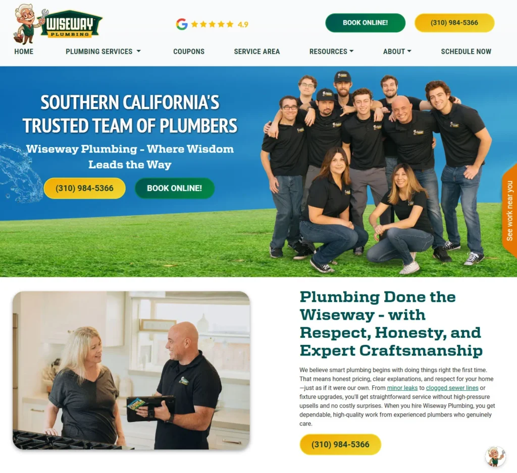 Announcing Our New Website: A Faster, Easier Way to Get Plumbing Help in Southern California