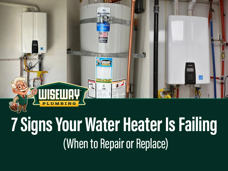 7 Signs Your Water Heater Is Failing (When to Repair or Replace)