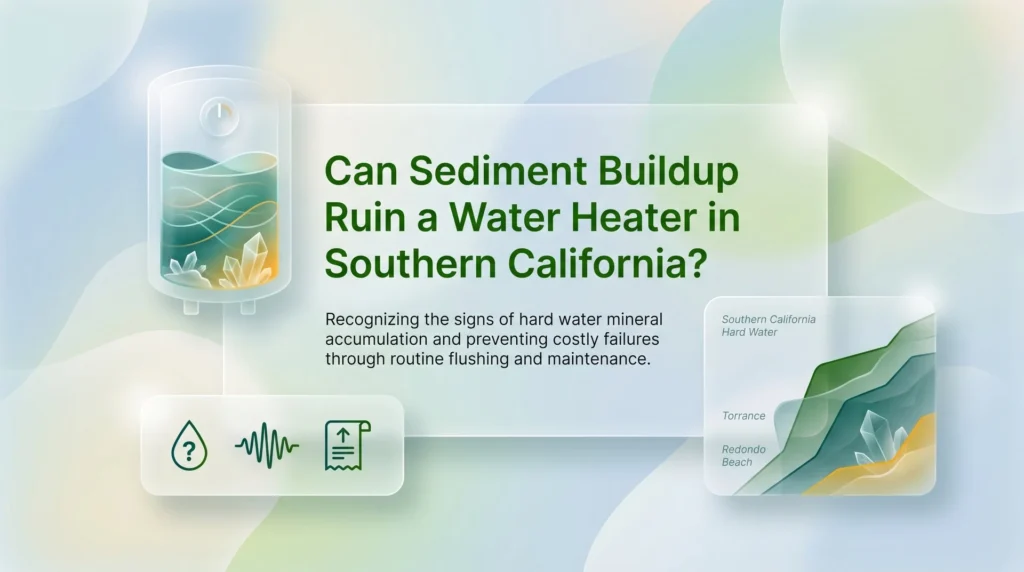Can Sediment Buildup Ruin a Water Heater in Southern California?
