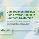 Can-sediment-buildup-ruin-a-water-heater-in-southern california