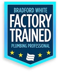 bw factory trained plumbing professional badge