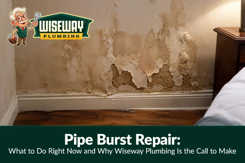 Pipe Burst Repair: What to Do Right Now and Why Wiseway Plumbing Is the Call to Make